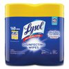 Lysol Towels & Wipes, White, Canister, Nonwoven Fiber, 80 Wipes, Lemon & Lime Blossom®, 6 PK 19200-80296